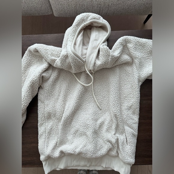 Alo Micro-Sherpa Hoodie XS - Picture 1 of 3